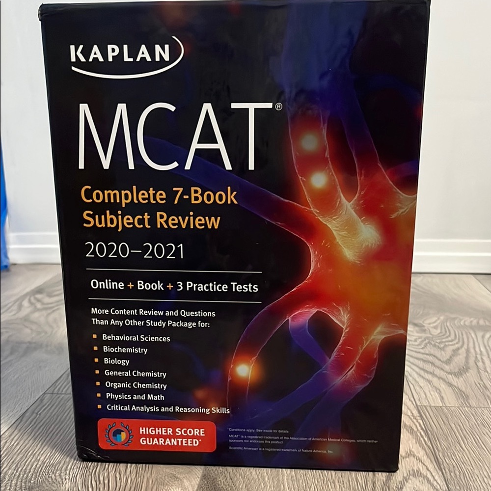 Kaplan MCAT Complete 7-Book Subject Review